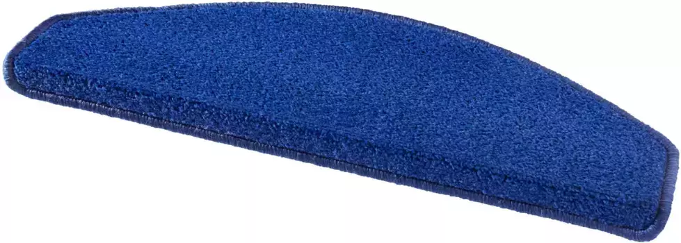 HANSE Home Коврики для лестницы "Fancy", полукруглые, 15 шт., коврики для лестницы, самоклеящиеся, ковер, ступени 23х65 см, синий