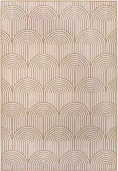 HANSE Home уличный ковер "Pangli, двусторонний ковер", прямоугольный, для дома и улицы, ковер, устойчивый к атмосферным воздействиям, балкон, сад, гостиная, современный 240х330 см, охра