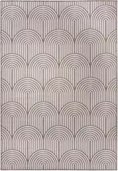 HANSE Home уличный ковер "Pangli, двусторонний ковер", прямоугольный, для дома и улицы, ковер, устойчивый к атмосферным воздействиям, балкон, сад, гостиная, современный 240х330 см, цвет Linen