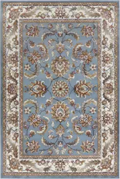 HANSE Ковер для дома "Рени", прямоугольный, восточный, восточный, короткий ворс, гостиная, спальня, столовая HANSE Home 140х200 см, цвет Mint,Creme