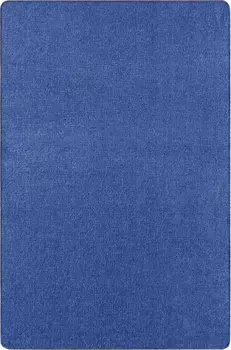 HANSE Ковер "Шаши", прямоугольный, короткий ворс, однотонный, ковер, мягкий, столовая, детская, прихожая HANSE Home 160х240 см, синий