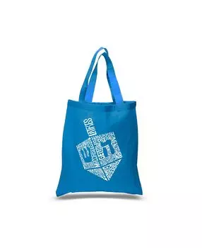 Ханукальный Дрейдел — Маленькая Большая Сумка Word Art LA Pop Art