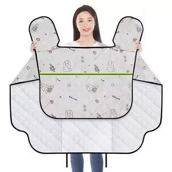 Haolebao электрическое лобовое стекло, летний солнцезащитный козырек, непромокаемый, ветрозащитный, водонепроницаемый, светоотражающая полоса, тонкая серая