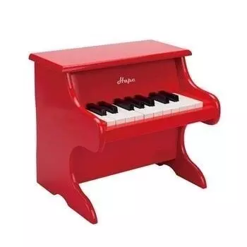Hape, детское пианино, красное