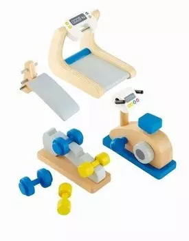 Хапе, домашний спортзал Hape