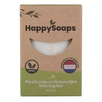 Happy Soaps Happysoaps Веганское мыло для бритья Кокос 80 г