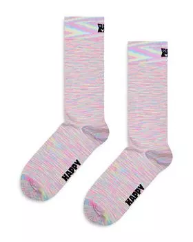 Happy Socks Твердые космические носки, коричневый/бежевый