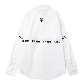 Hardy Hardy Рубашка унисекс, Белый