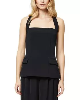 Хари Суйтинг Топ на запах с запахом FRENCH CONNECTION, черный