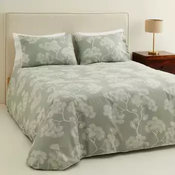 Harmony El Corte Ingls комплект пододеяльников из хлопкового сатина, вода