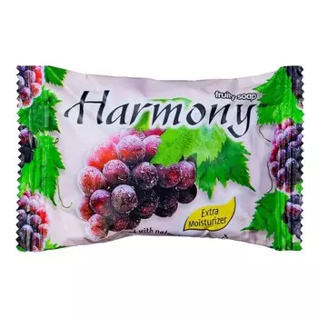 Harmony Фруктовое мыло Виноград 75 г, Purple