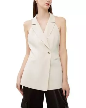 Харри Топ-блейзер без рукавов FRENCH CONNECTION, белый