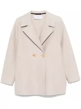 Harris Wharf London двубортный бушлат, серый