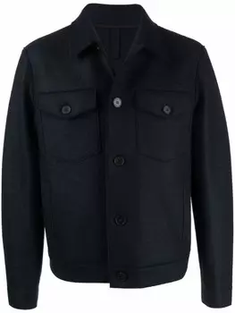 Harris Wharf London фетровая куртка, синий