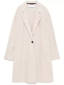 Harris Wharf London фетровое пальто, нейтральный цвет