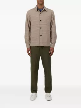 Harris Wharf London клетчатая рубашка-пиджак, нейтральный