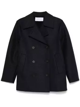 Harris Wharf London куртка из натуральной шерсти, синий