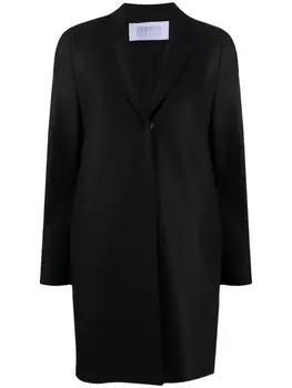 Harris Wharf London однобортное пальто, черный