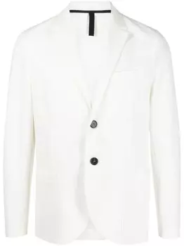Harris Wharf London однобортный пиджак, белый