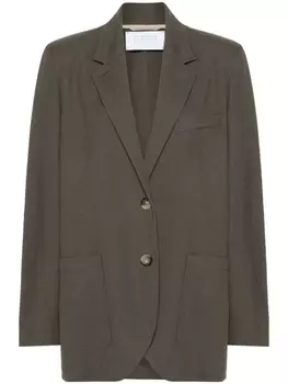 Harris Wharf London однобортный пиджак, коричневый