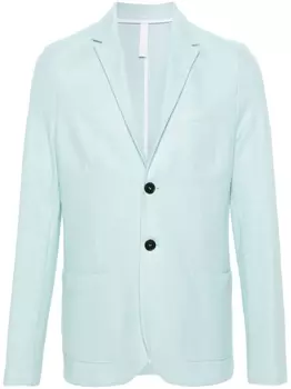 Harris Wharf London однобортный пиджак, синий