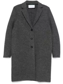 Harris Wharf London пальто из букле, серый