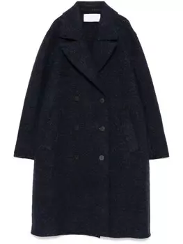 Harris Wharf London пальто из вирджинской шерсти, синий