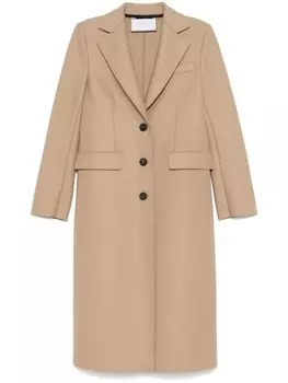 Harris Wharf London пальто из вирджинской шерсти, серый