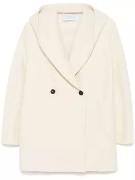 Harris Wharf London пальто с капюшоном, нейтральный цвет