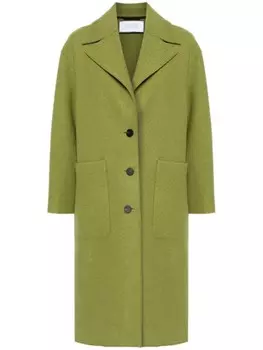 Harris Wharf London шерстяное пальто, зеленый
