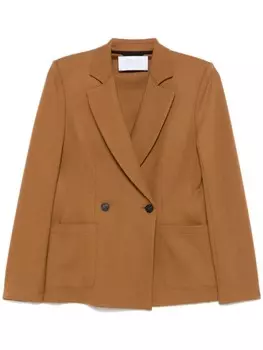 Harris Wharf London шерстяной пиджак, коричневый