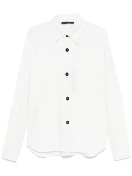 Harris Wharf London сотовая рубашка, белый