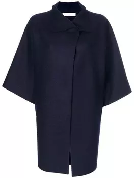 Harris Wharf London свободный пиджак-кейп, синий