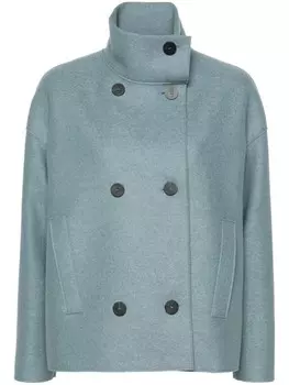 Harris Wharf London укороченный блейзер, синий