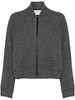 Harris Wharf London укороченный бомбер, серый