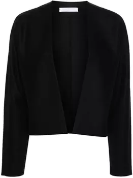 Harris Wharf London укороченный шерстяной жакет, черный