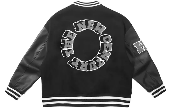 HARSH AND CRUEL бейсбольная куртка унисекс, Коричневый/Белый