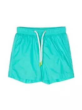 Hartford плавки-шорты с нашивкой-логотипом, синий