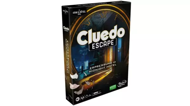 Hasbro Gaming Клуэдо побег от шантажа в отеле Midnight