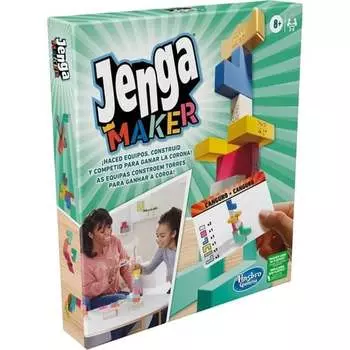Hasbro Juegos Jenga Maker +8