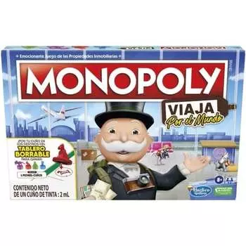 HASBRO JUEGOS MONOPOLY VIAJAR POR EL MUNDO +8 дней