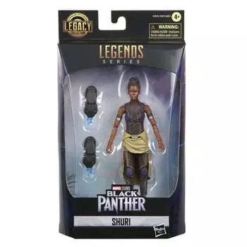 Hasbro, Marvel, Коллекционная фигурка Black Panther Legends, Шури, 15 см, F5975
