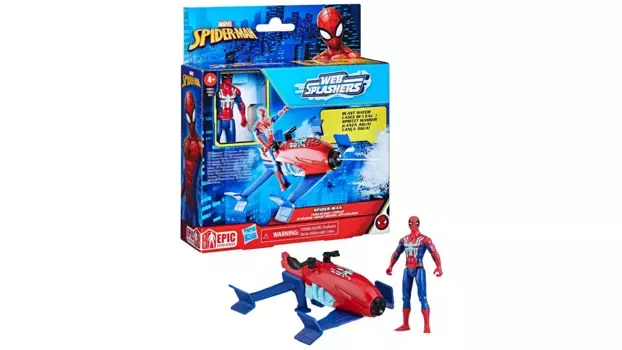 Hasbro Marvel Spider-Man Epic Hero Series Web Splashers Человек-паук Jet Splasher
