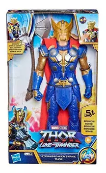 Hasbro Marvel Stormbreaker Strike Thor Love and Thunder 30см звук