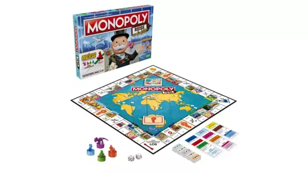 Hasbro Монополия путешествует по всему миру