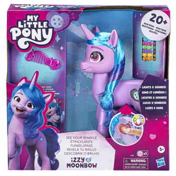 Hasbro, My Little Pony, фигурка Иззи со световыми эффектами, звуками, музыкой и аксессуарами, F3870