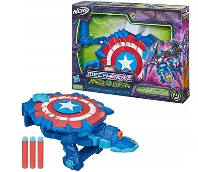 HASBRO NERF MECH STRIKE Щит Капитана Америки Капитан Америка