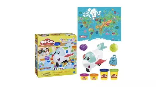 Hasbro Playdoh Flugi, самолетик