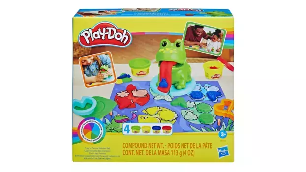 Hasbro Playdoh Лягушка Фарби