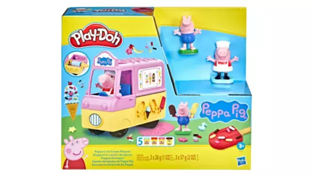 Hasbro Playdoh Свинка Пеппа Грузовик с мороженым